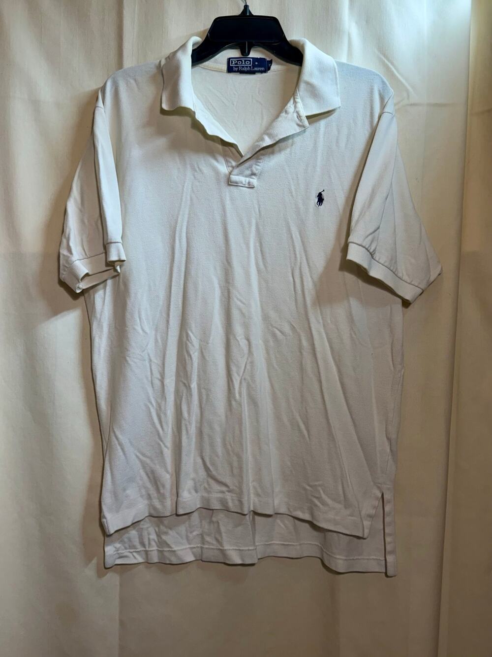 Ralph Lauren White Polo T-Shirt Men’s Size Medium.